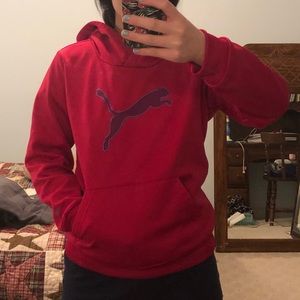 Puma pink hoodie